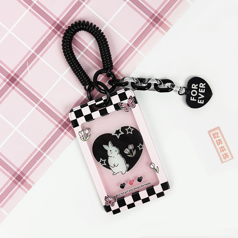 Wholesale Pull-out Card Holder Acrylic Embossed Protective Cover